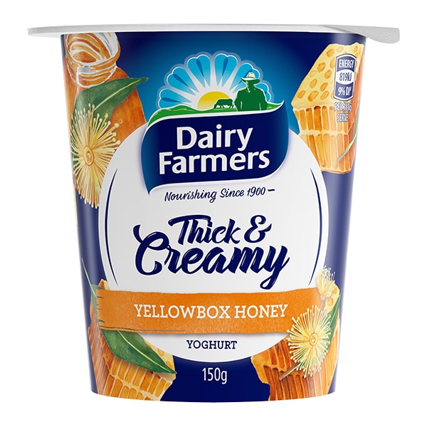 Dairy Farmers Thick & Creamy Yellow Box Honey 150g