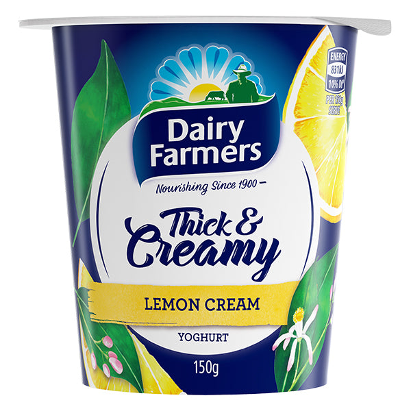 Dairy Farmers Thick & Creamy Lemon Cream 150g