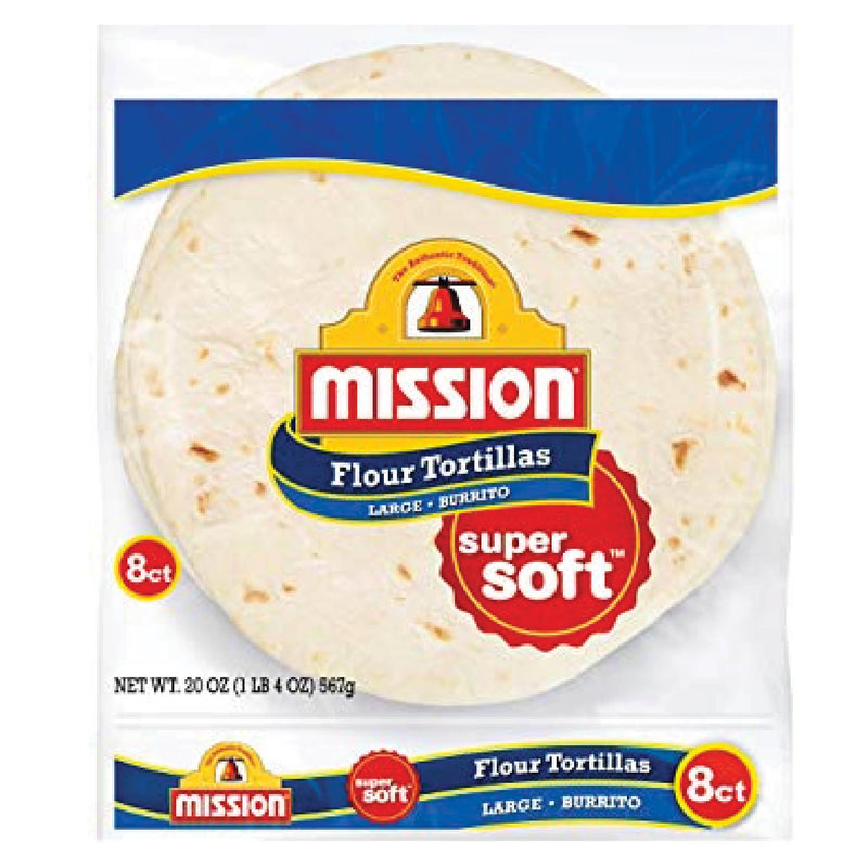 Mission 10" Flour Tortilla (12 Per/ Pack)