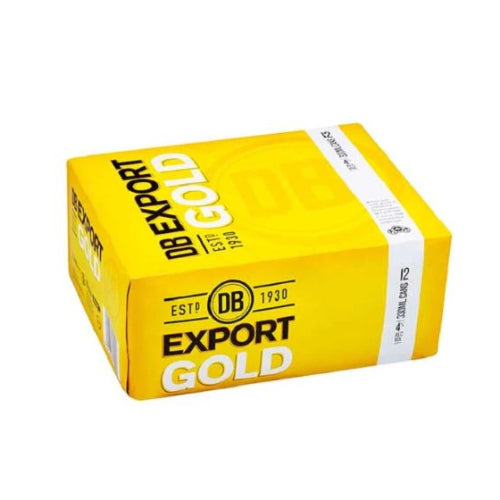 Export Gold Classic Lagger Can 330ml (4%) x12