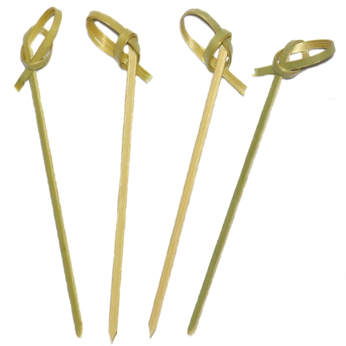 Knotted Bamboo Cocktail Picks 90mm x100