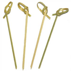 Knotted Bamboo Cocktail Picks 90mm x100