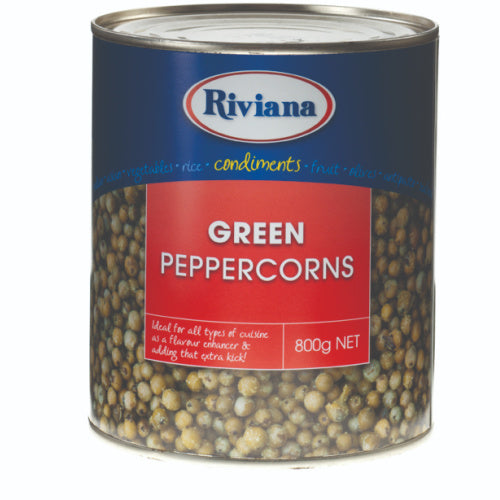 Riviana green peppercorns 800g
