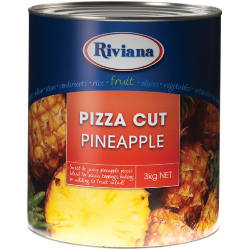 Riviana Pizza Cut Pineapple 3kg