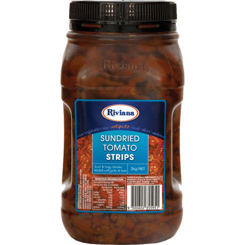Riviana sundried tomato strips 2kg