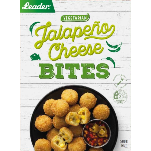 Leader Jalapeno & Cheese Bites 500g