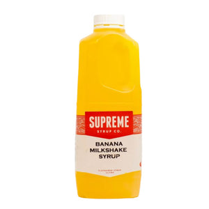 Supreme Banana Milkshake Syrup 2L