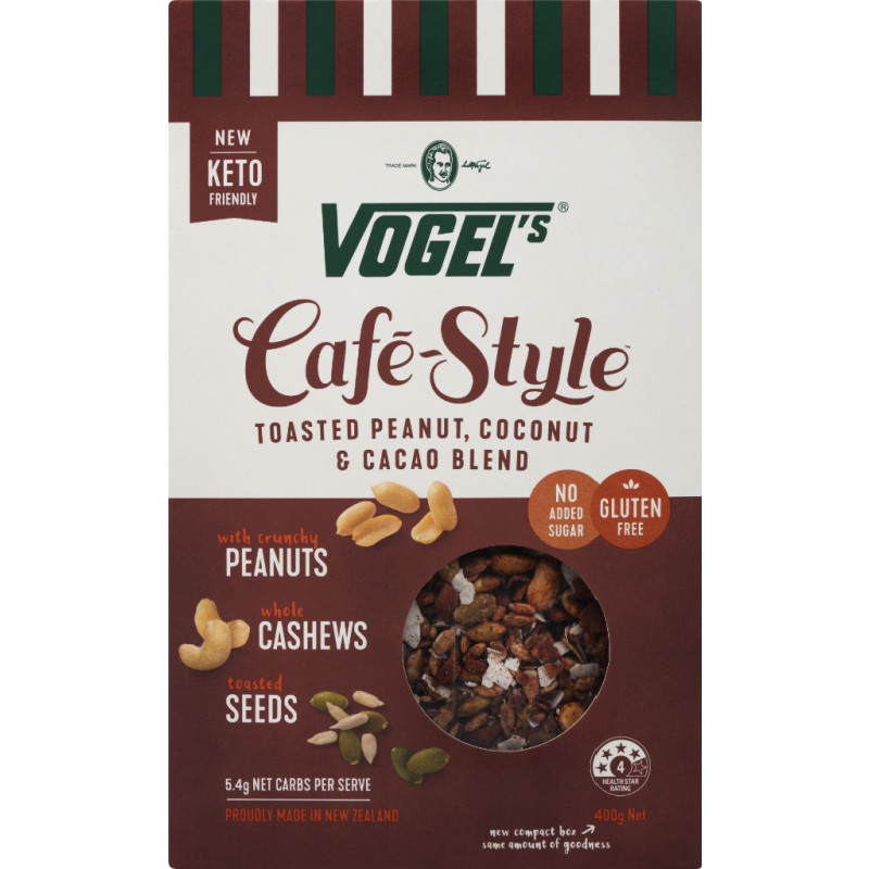 Vogel's CS Peanut, Coconut & Cacao GF 400gm