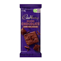 Cadbury Baking 70% Cocoa Dark Chocolate 180g