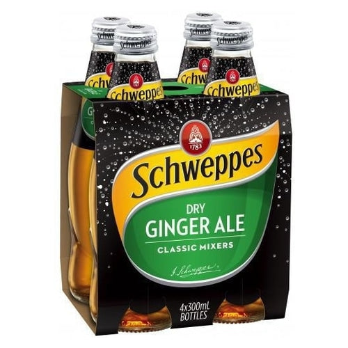 Schweppes Mixers Ginger Ale 4x300ml