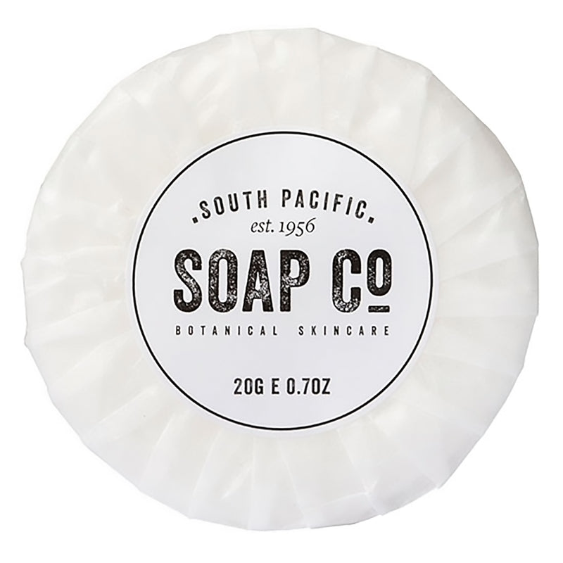 South Pacific Soap Co. Pleatwrapped Soap (20gm) (375 Per/ Ctn)