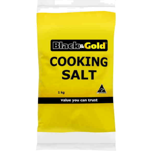 Black & Gold Salt Cooking 1kg