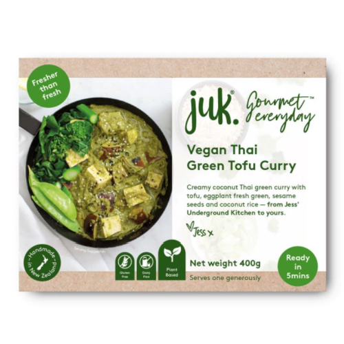 JUK Vegan Thai Green Tofu Curry