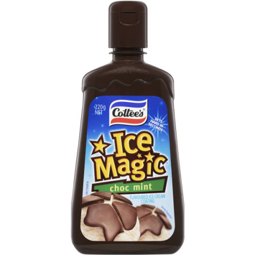 Cottee's Ice Magic Choc/Mint 220g