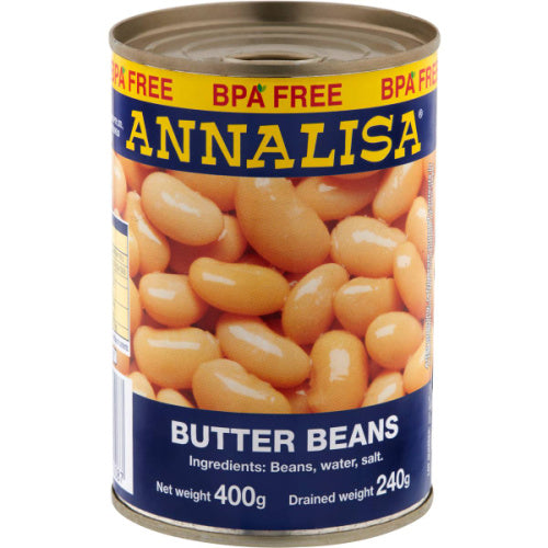 Annalisa Lima Butter Beans 400g