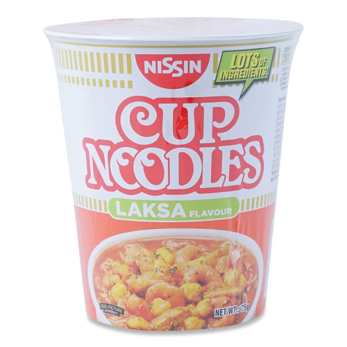 Nissin Cup Noodles Laksa  75g