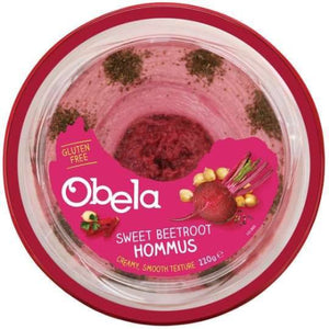 Obela Beetroot and Hummus 220g