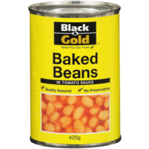 Black & Gold Baked Beans in Tomato Sauce 420GM