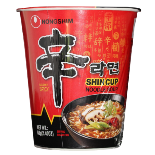 Nongshim Shin Cup Noodle Soup 68GM