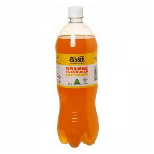 Black & Gold Orange Soft Drink 1.25l