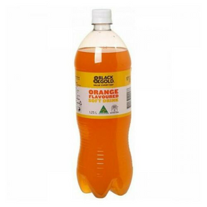 Black & Gold Orange Soft Drink 1.25l