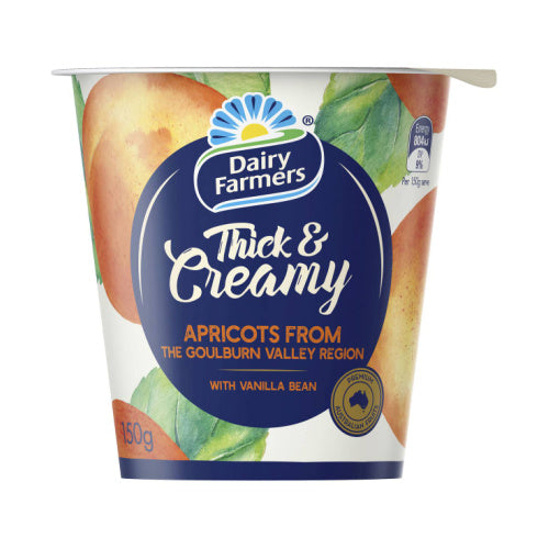 Dairy Farmers Thick & Creamy Apricot & Vanilla 150g