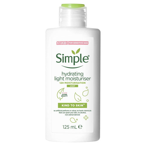 Simple Kind to Skin Light Moisturiser Hydrating 125mL