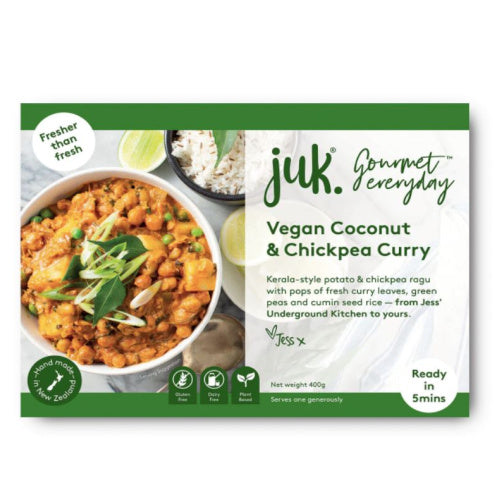 JUK Vegan Coconut & Chickpea Curry