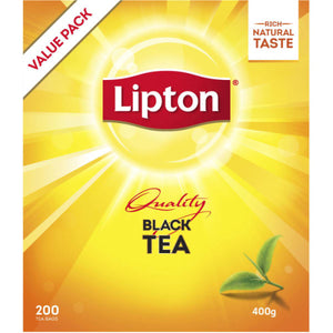 Lipton Tea Bags Quality Black 200s