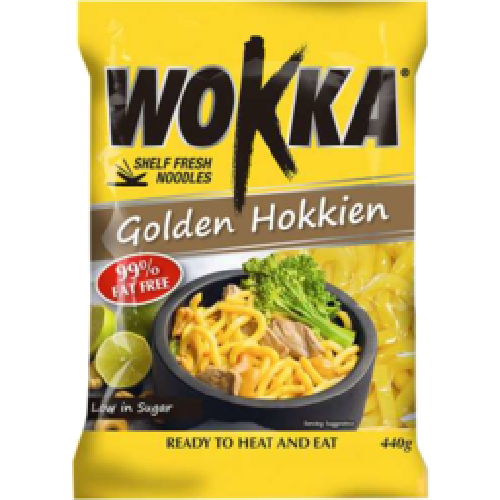 Wokka Noodles Golden Hokkien 440gm