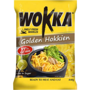 Wokka Noodles Golden Hokkien 440gm
