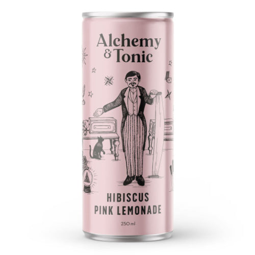 Alchemy & Tonic Hibiscus Pink Lemonade 250ml CAN
