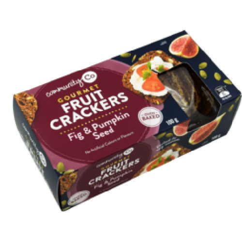 Comm Co Cracker Fig & Pumpkin  100gm