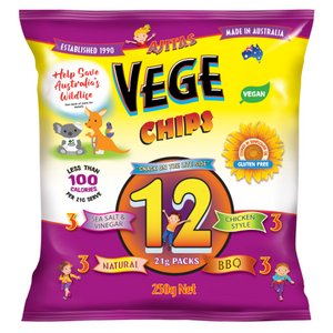 Ajitas Veg Chips Multi Pack 250g