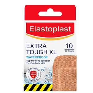 Elastoplast Heavy Fabric Waterproof XL Strips 10s