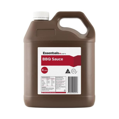 ESS BY CHEFS BBQ SAUCE 4L