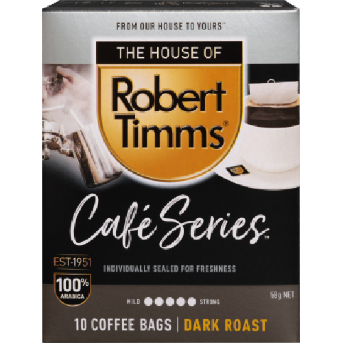 Robert Timms Arabica Coffee bags 10s