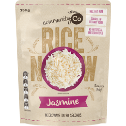Community Co. Jasmine Microwavable Rice 250GM