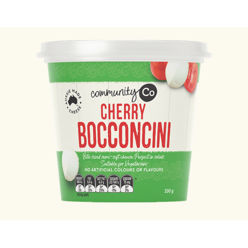 COMM CO Cheese Cherry Bocconcini 200g