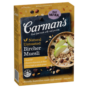 CARMANS MUESLI NATURAL   500GM