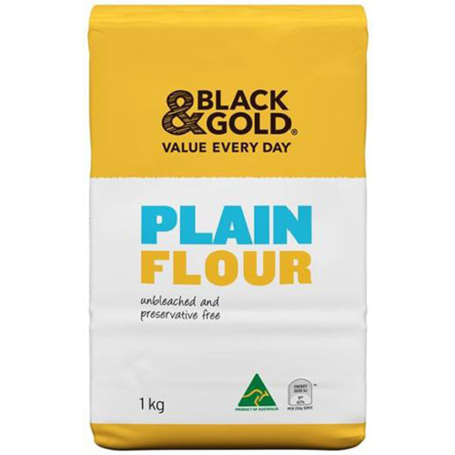 Black & Gold Flour Plain 1kg