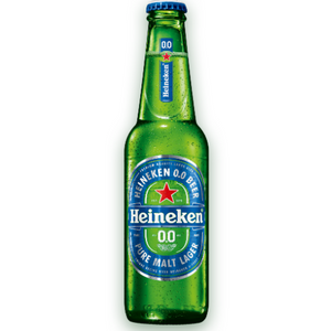 Heineken 00 Zero Alcohol Btl 330ml (0%)