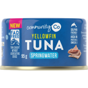 Comm Co Tuna Yf Spring Water 95g