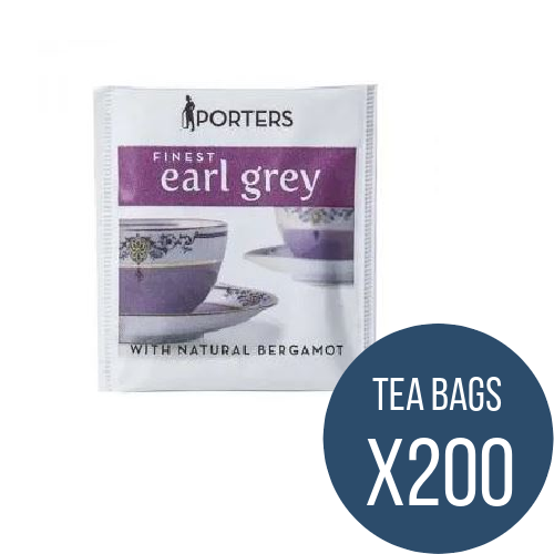 Porters Earl Grey Tea Bags x 200