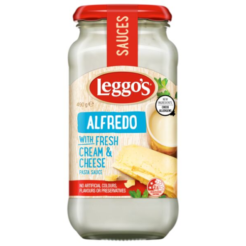 Leggo's Alfredo Pasta Sauce 490g