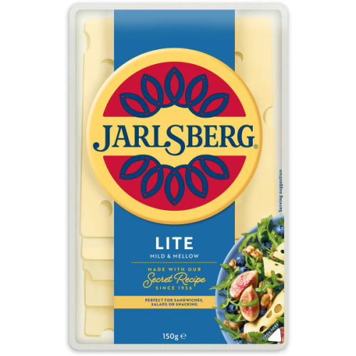 Jarlsberg Lite Cheese Slices  150GM