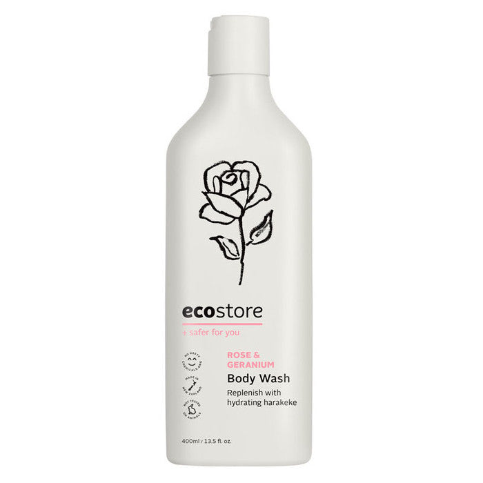 ECO STORE Rose & Geranium Body Wash 400ML