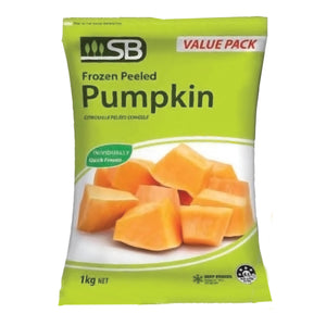 Pumpkin (Frozen, Skin-Off, Pieces) 1kg