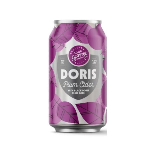 Good George Doris Plum Cider Cans 330ml (4.5%)
