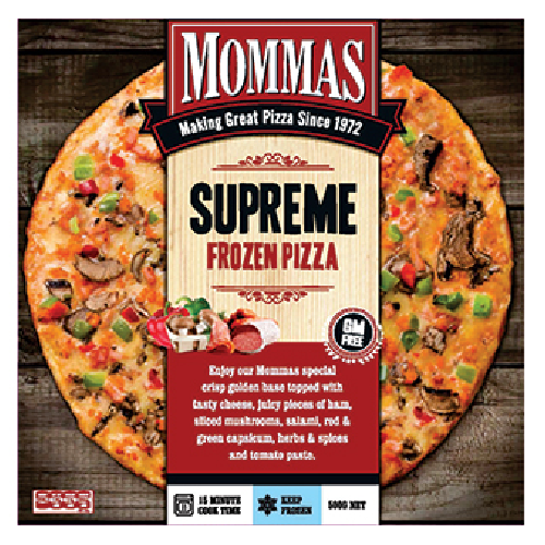 Mommas Supreme Pizza 500g